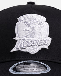New Era Sydney Roosters 'NRL Glow In The Dark' 9FORTY A-Frame Snapback Black