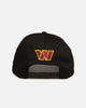 New Era Washington Commanders 'Upside Down Logo' 9FORTY A-Frame Snapback Black