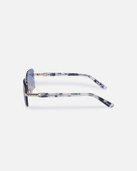 Belvoir & Co Hustler Sunglasses White/Blue