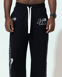 Loiter Runaway Track Pants Black