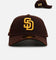 New Era San Diego Padres 'Area Codes' 9FORTY A-Frame Snapback Brown
