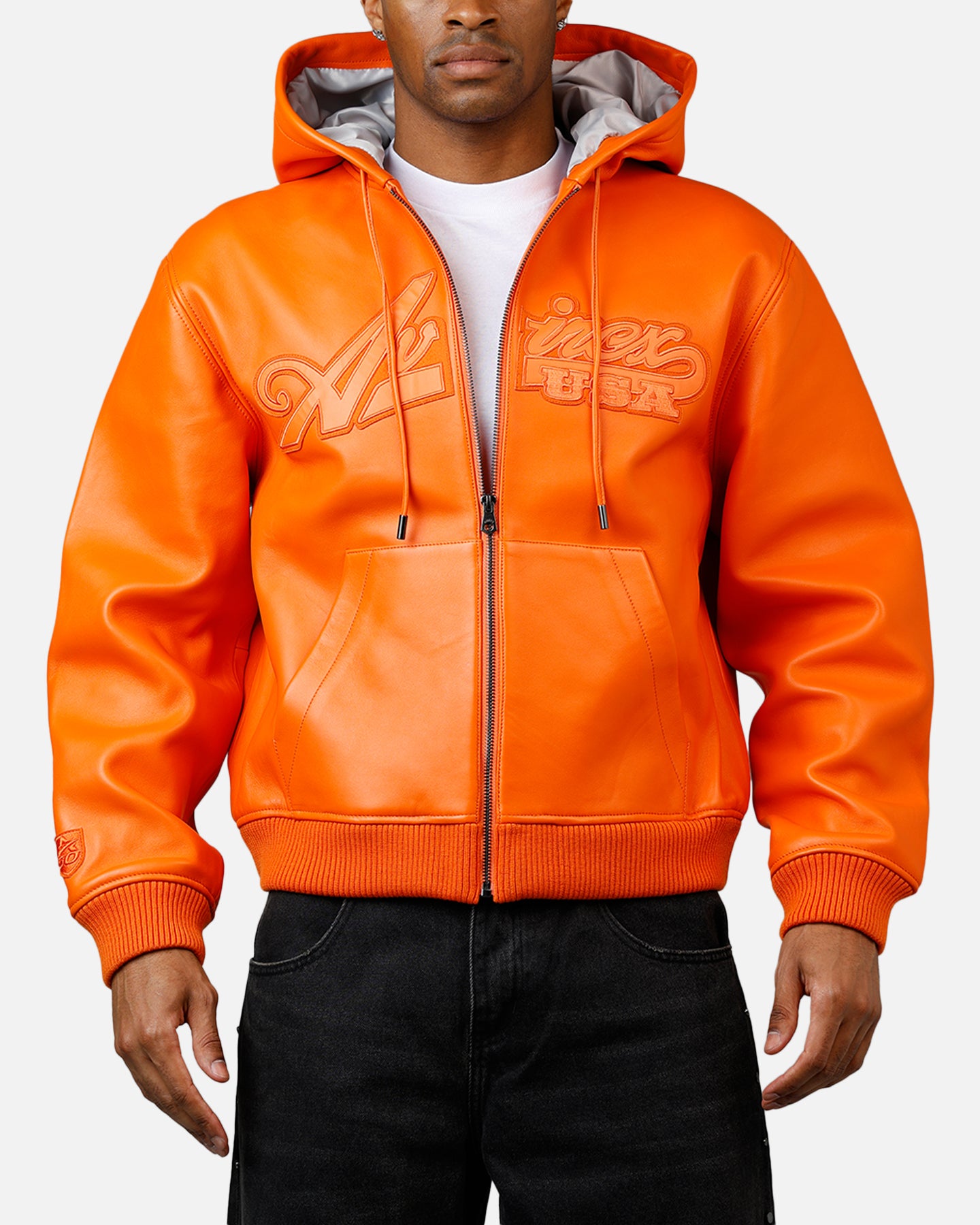 Avirex Napa Hoodie Orange | Culture Kings US