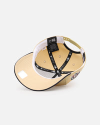 New Era New England Patriots 'Vintage' 9FORTY A-Frame Snapback Vegas Gold