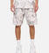 Mitchell & Ness Los Angeles Lakers Snow Camo Authentic Mesh Shorts White