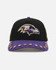 New Era Los Angeles Lakers 'Visor Embellishment' 9FORTY A-Frame Snapback Official Team Colors