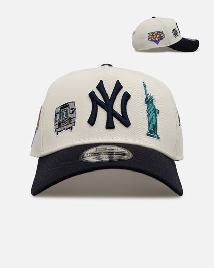New Era New York Yankees 'Chrome City Icons' 9FORTY A-Frame Snapback Chrome/Official Team Color