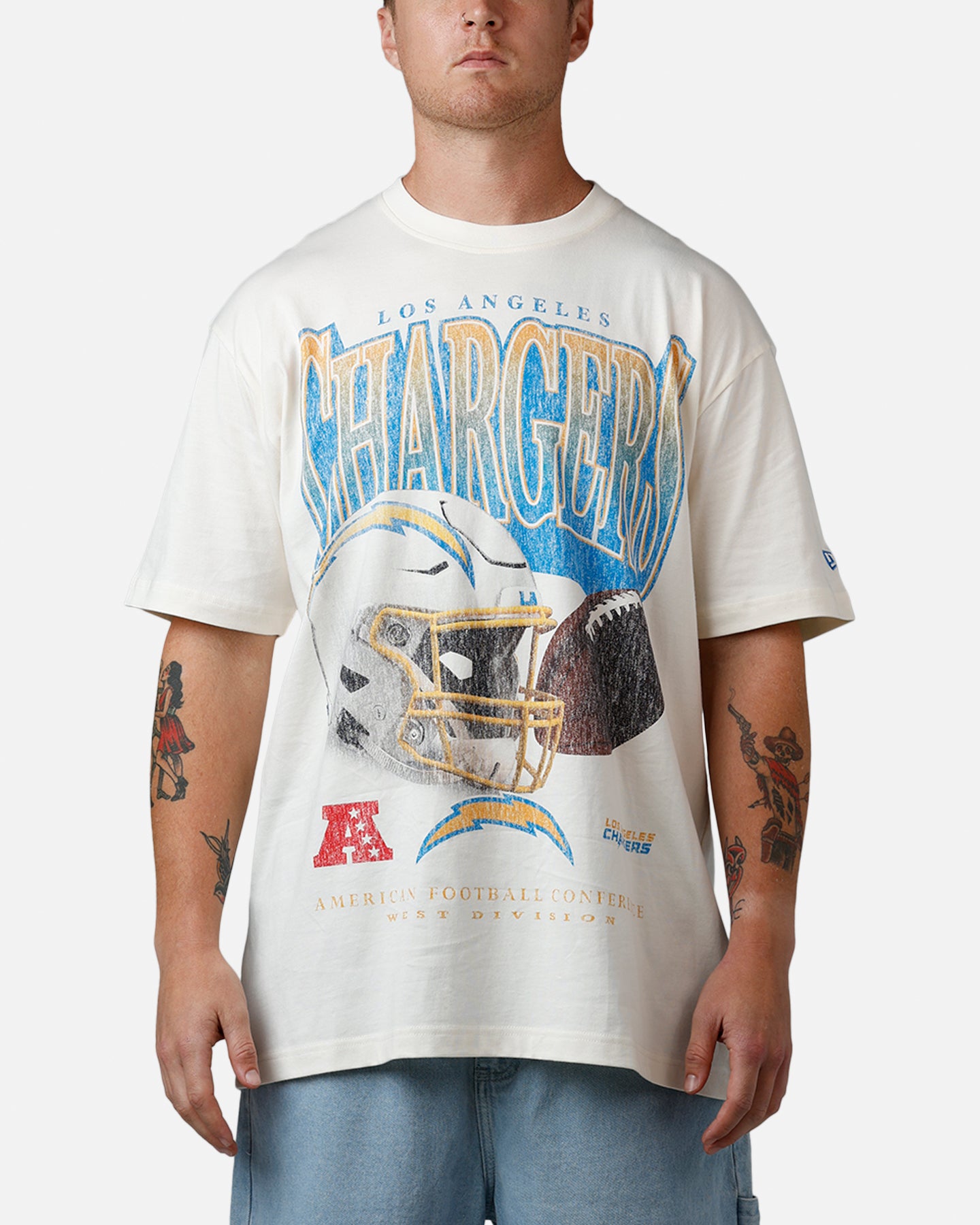 New Era Los Angeles Chargers Sport Class T-Shirt Official Team
