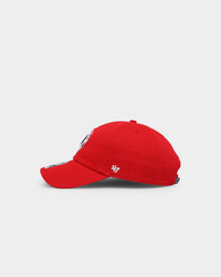 47 Brand Washington Wizards 47 Clean Up Strapback Red