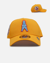 New Era Houston Oilers 'Sunshine' 9FORTY A-Frame Snapback Canary