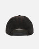 New Era Canterbury-Bankstown Bulldogs 'NRL Golfer Washed Black' Pre-Curved Corduroy Golfer Snapback Washed Black