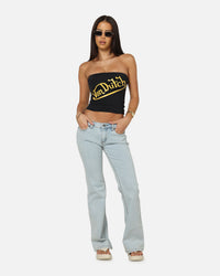 Von Dutch Women's Bandeau Top Black