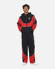 Mitchell & Ness Chicago Bulls Nylon Tracksuit Jacket Black/Red