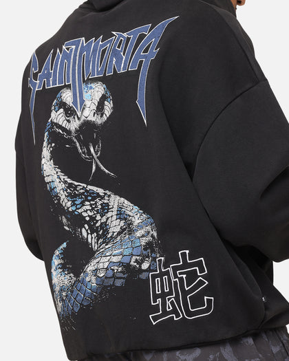 Saint Morta Year Of The Snake Hoodie Vintage Black
