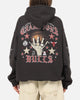 Mitchell & Ness Chicago Bulls Blackletter Champs Box Hoodie Washed Black
