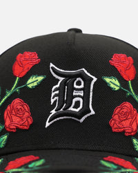 New Era Detroit Tigers 'Garden' 9FORTY A-Frame Snapback Black