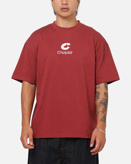 Carre Mini C T-Shirt Maroon
