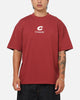 Carre Mini C T-Shirt Maroon