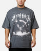 The Anti Order Alien Mock Neck T-Shirt Washed Charcoal