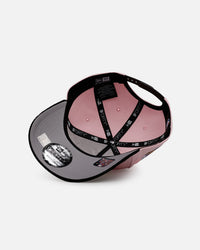 New Era Los Angeles Lakers 'Pink Crown' 9FORTY A-Frame Snapback Pink