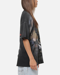 Represent Chrome Flight T-Shirt Stained Black