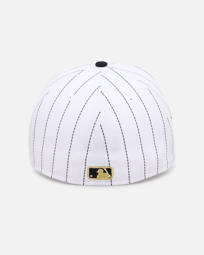 New Era Los Angeles Dodgers 'Grey Bottoms' 59FIFTY Fitted Chrome/Navy