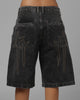 Loiter Star Born Jorts Dirty Grey