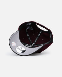 New Era Pittsburgh Pirates 'Large Chenille' 9FORTY A-Frame Snapback Maroon