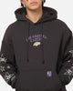 Mitchell & Ness Los Angeles Lakers Blackletter Champs Box Hoodie Washed Black