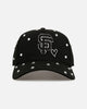 New Era San Francisco Giants 'Black Satin Hearts' 9FORTY A-Frame Snapback Black