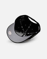 New Era San Diego Padres 'Raised Metallic Chainstitch' 9FORTY A-Frame Snapback Black