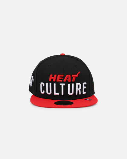 New Era Miami Heat 'NBA CE Headwear Collection' 59FIFTY Fitted Black
