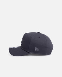 New Era Atlanta Braves "Graphite Tonal" 9FORTY A-Frame Snapback Graphite