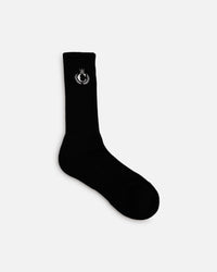 Culture Kings CK Crew Socks Black/White