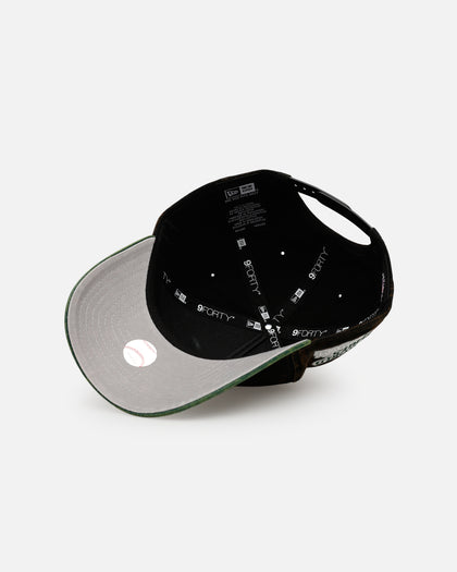 New Era Detroit Tigers 'Washed Green 2.0' 9FORTY A-Frame Snapback Black/Green