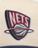 Mitchell & Ness Brooklyn Nets 'Vintage Cream' Pro Crown Snapback Cream