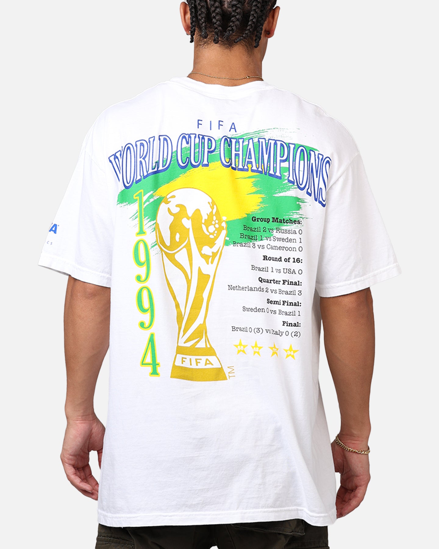 Fifa FIFA 1994 Brazil T-Shirt White | Culture Kings US