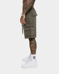Saint Morta Desolation Cargo Shorts Army Green
