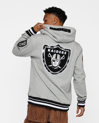 Pro Standard Las Vegas Raiders Pro Prep Hoodie Heather Grey/Black