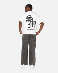 Saint Morta Shadow Mark T-Shirt White