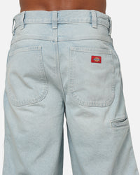 Dickies Denim 13" Loose Jean Shorts Fog Blue