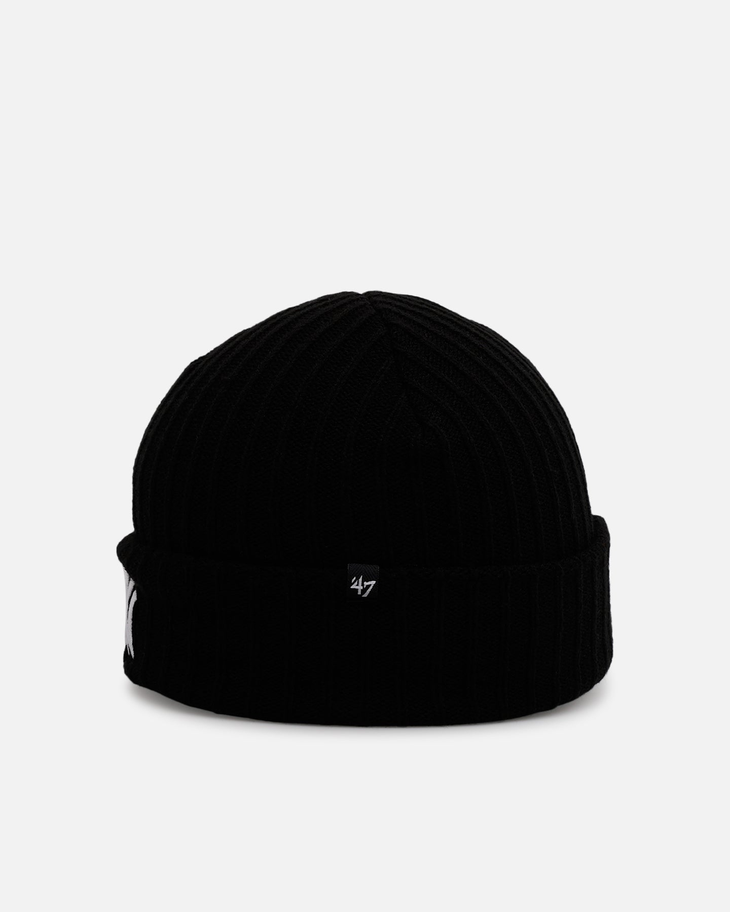 47 Brand New York Yankees Harbor Cuff Knit Beanie Black | Culture