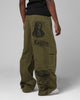 Loiter Layered Holy Fire Cargo Pants Khaki