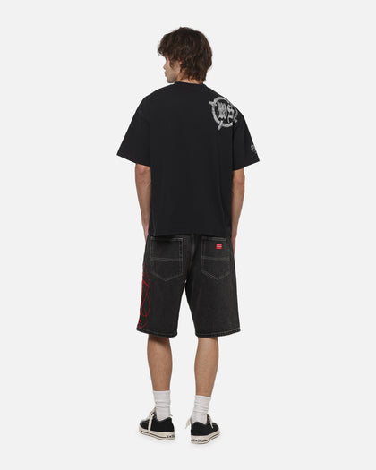 Worship Catharsis Box Crop T-Shirt Washed Black