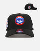 New Era Chicago Cubs 'Black And Team Color' 9FORTY A-Frame Snapback Black/Official Team Color