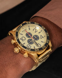 Nixon 51-30 Chrono Watch Gold/Black