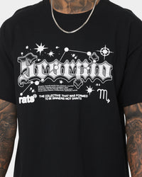 Rats Get Fat Scorpio T-Shirt Black