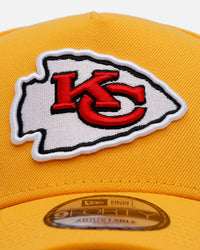 New Era Kansas City Chiefs 'Sunshine' 9FORTY A-Frame Snapback Canary