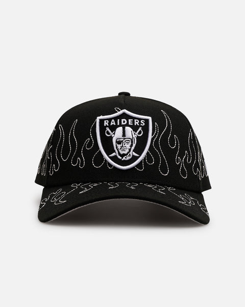 New Era Las Vegas Raiders 'Outline Flames' 9FORTY A-Frame Snapback