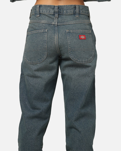 Dickies Thomasville Straight Leg Jeans Khaki Tinted Blue