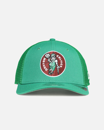New Era Boston Celtics 'HWC' 9SEVENTY Trucker Stretch Snapback Green Med